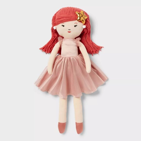 Princess Ariel Doll Kids' Pillow Buddy - The Disney Collection by Pillowfort - Picture 1 of 7